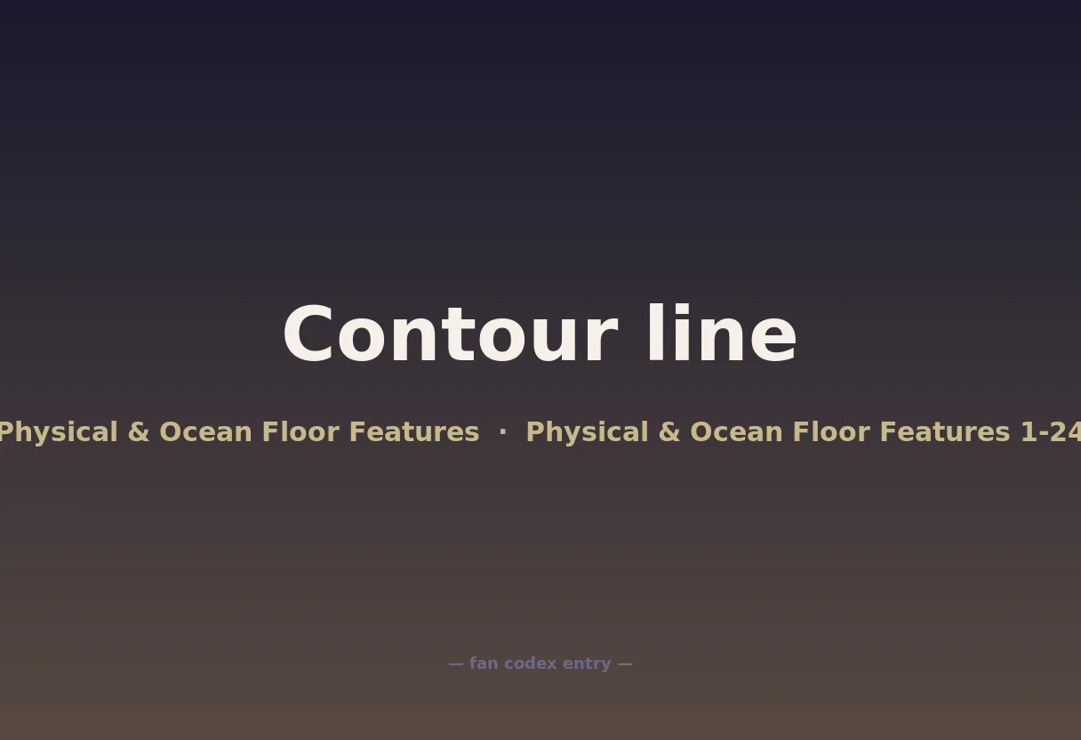 Contour line