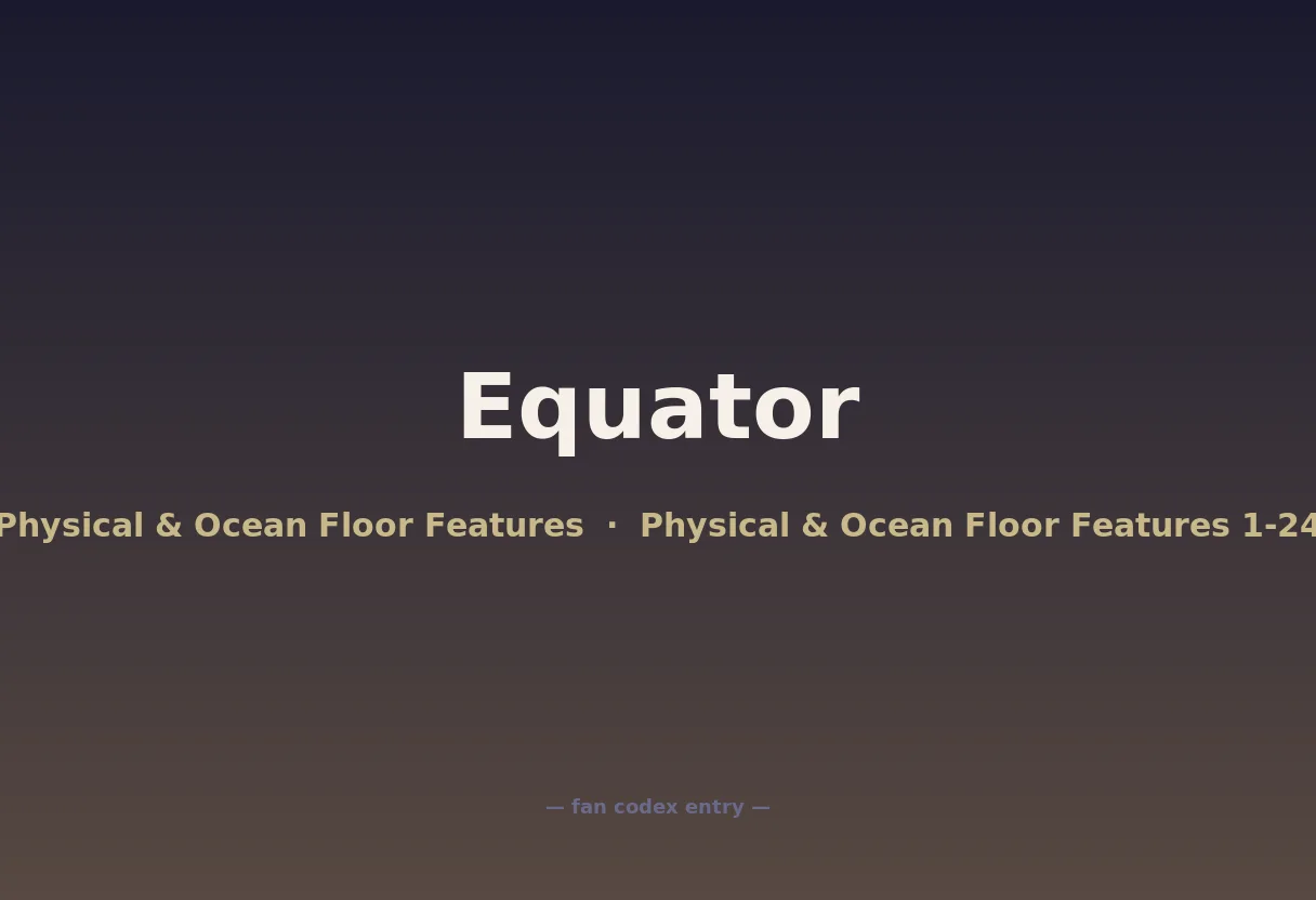 Equator