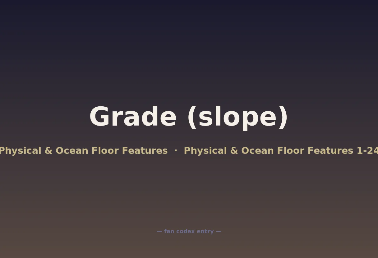 Grade (slope)