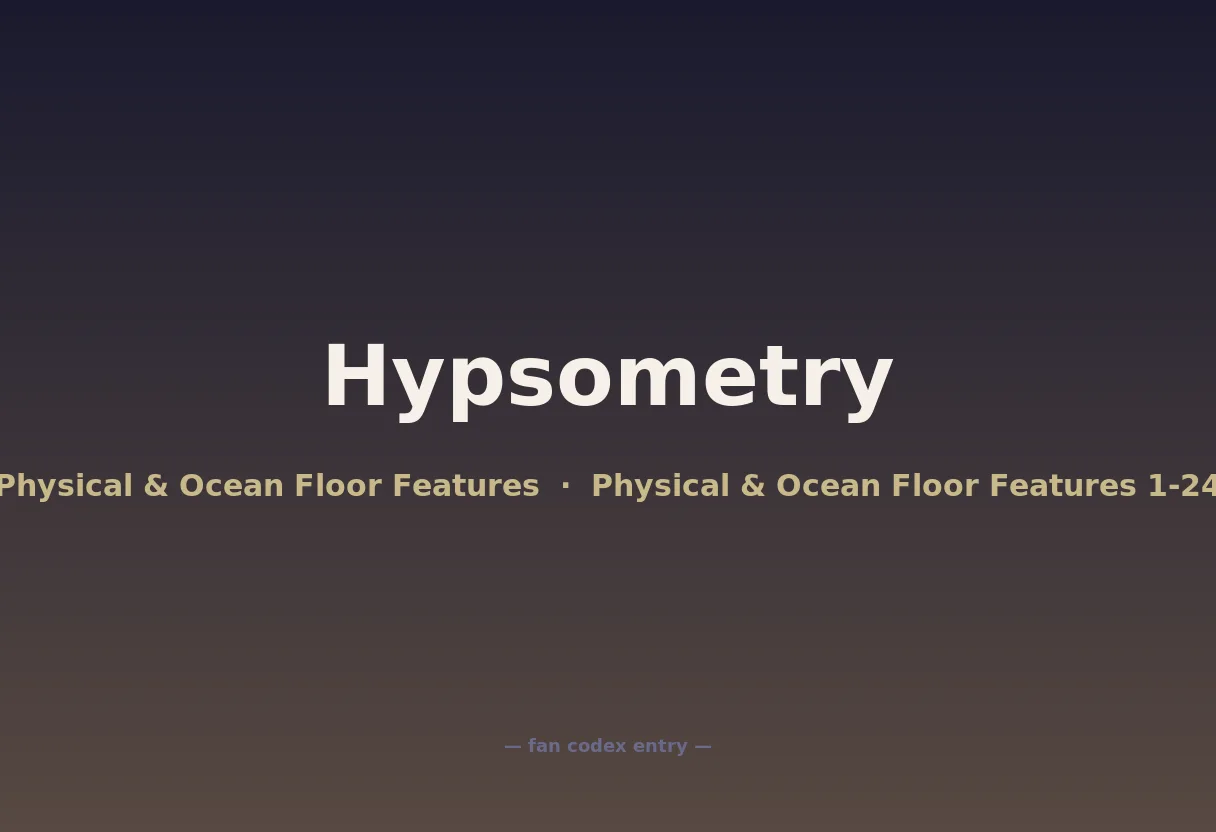 Hypsometry
