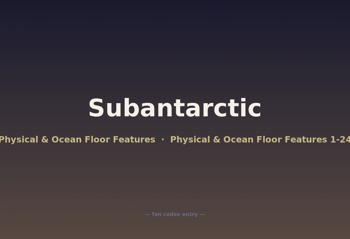 Subantarctic