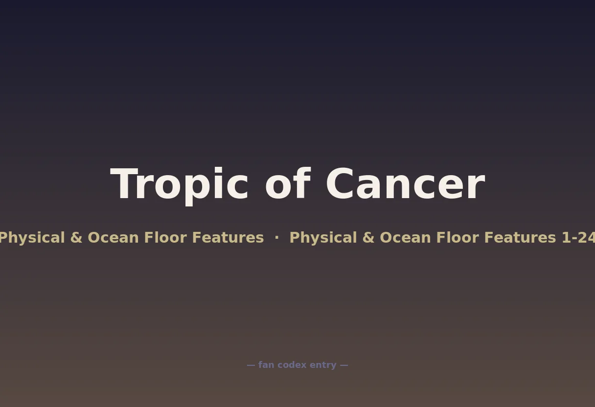 Tropic of Cancer