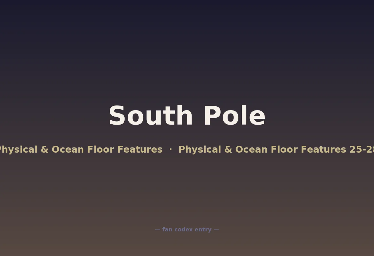 South Pole